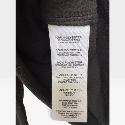 Sherpa Adventure Gear Men’s Black Fleece Sweatshirt Jacket, Size Medium