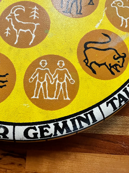 Vintage Zodiac-themed Bathroom Scale