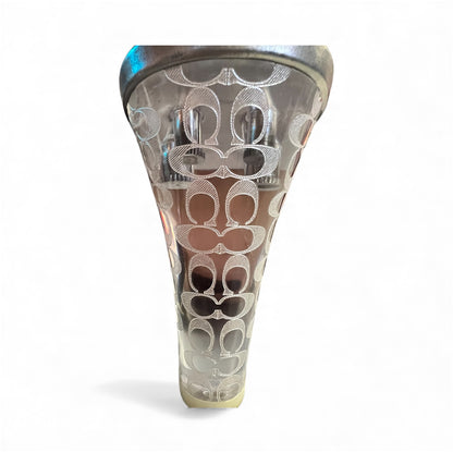 Coach Clear Logo Design Heels size 8.5