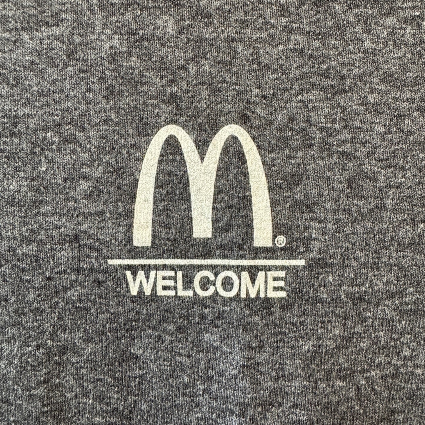Gray Vintage McDonalds “Welcome” T-Shirt, size large