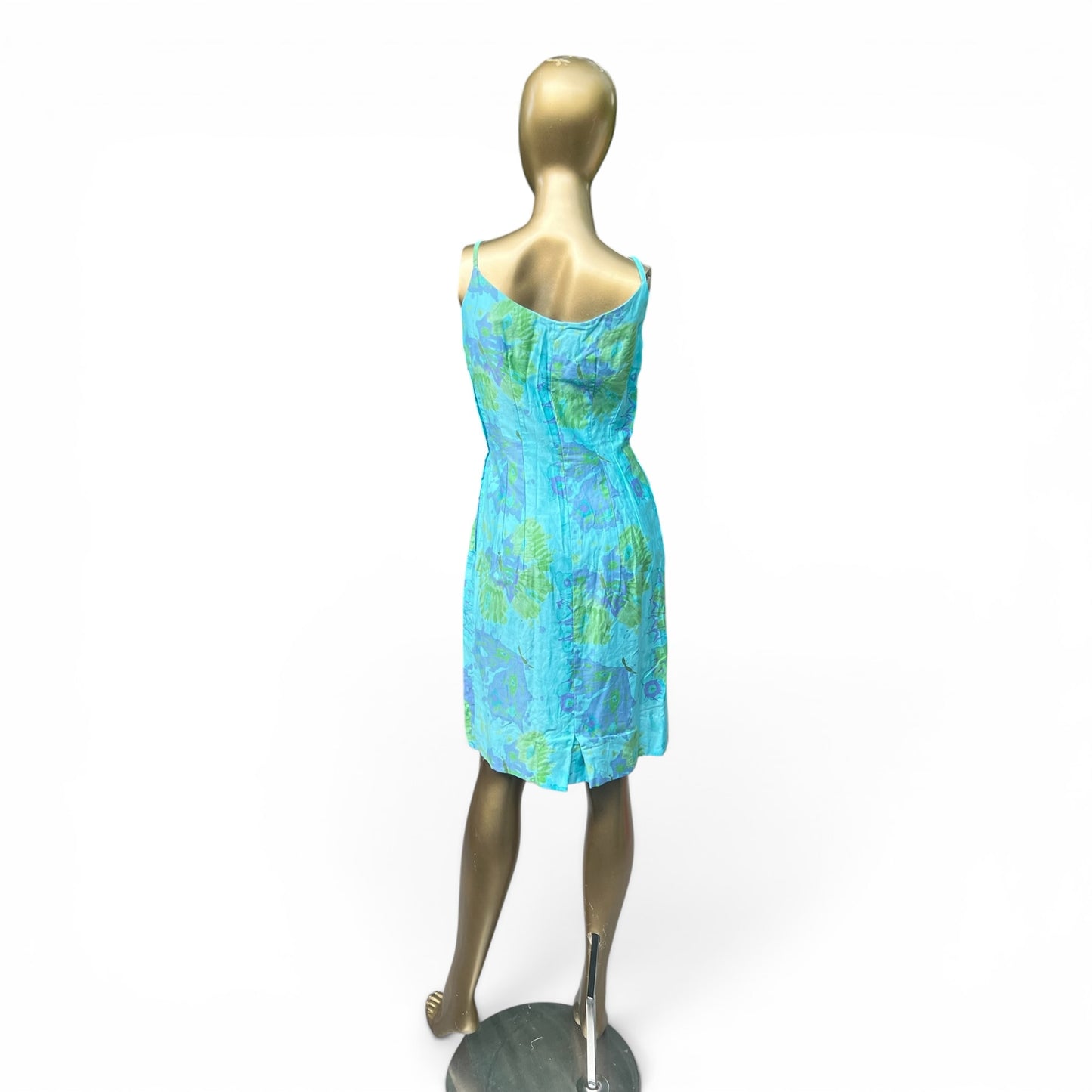 50s 60s True Vintage Badaracco For Darlyn Junior Spaghetti Strap Dress, Size S