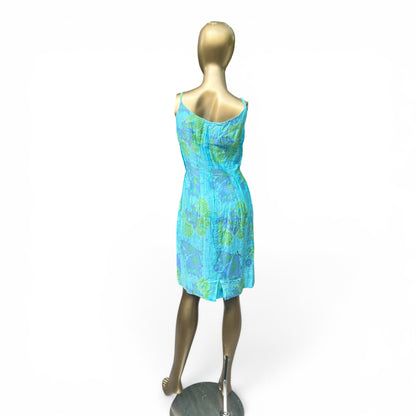 50s 60s True Vintage Badaracco For Darlyn Junior Spaghetti Strap Dress, Size S
