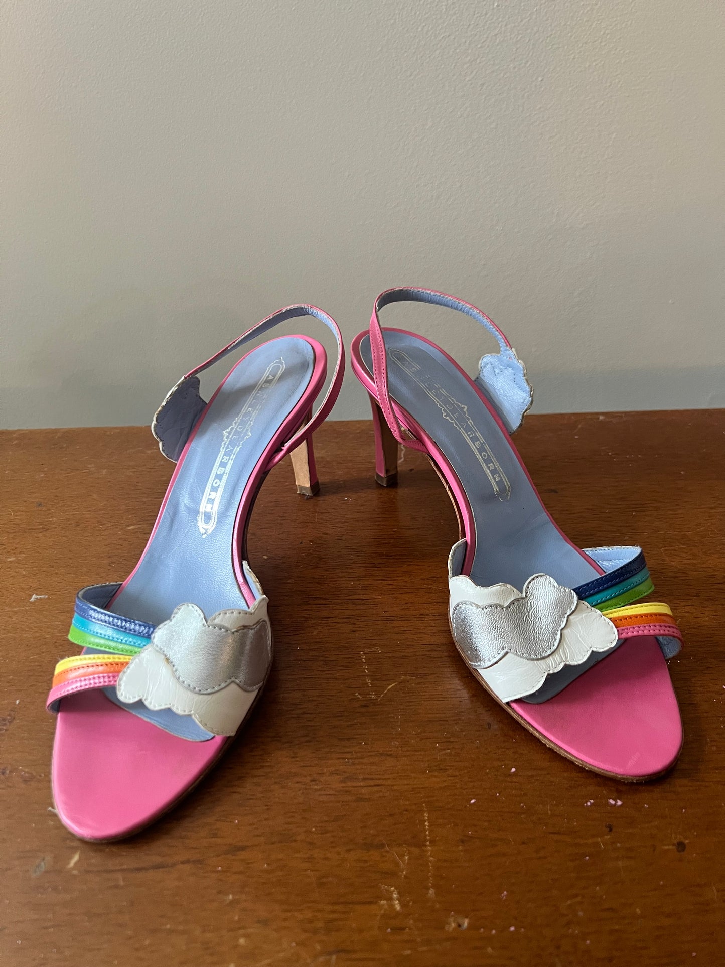 Ashley Dearborn Rainbow Heels size 36