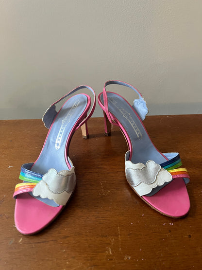 Ashley Dearborn Rainbow Heels size 36