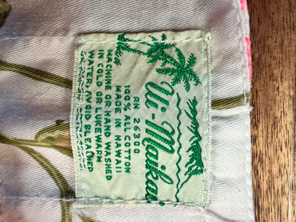 Vintage Hawaiian Muumuu Dress by Ui-Maikai, size medium
