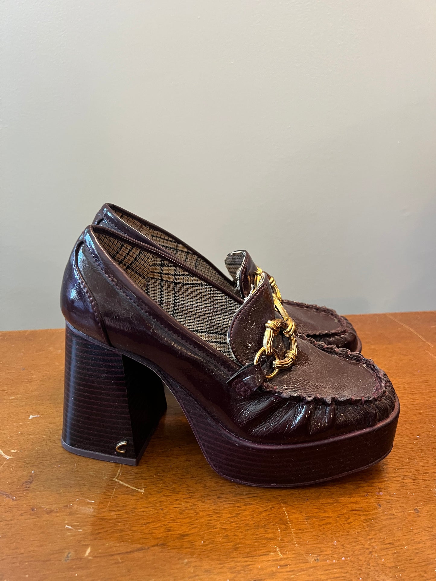 Circus NY Stacked Heel Loafers-size 6