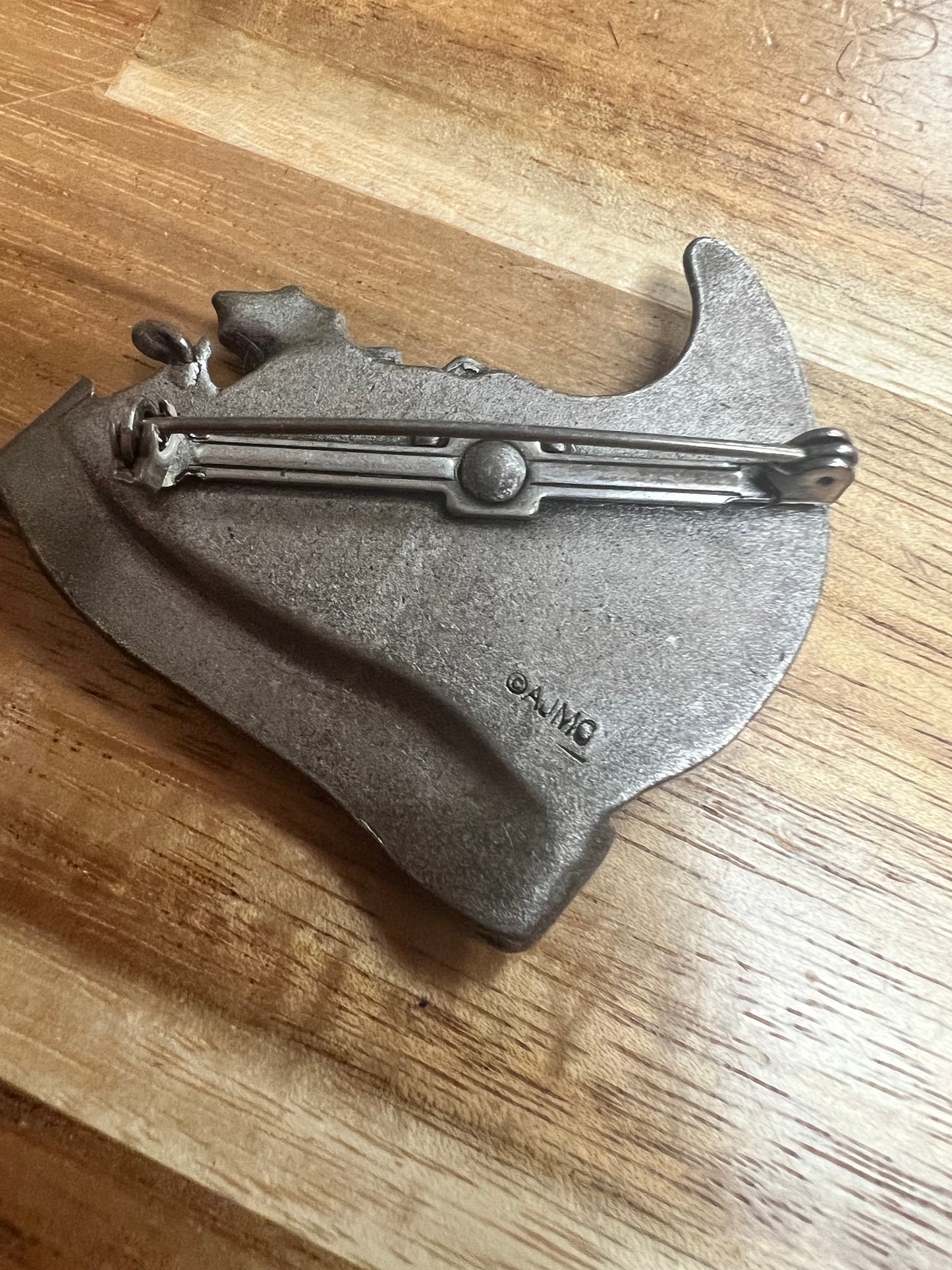 Vintage Enamel Thanksgiving Brooch