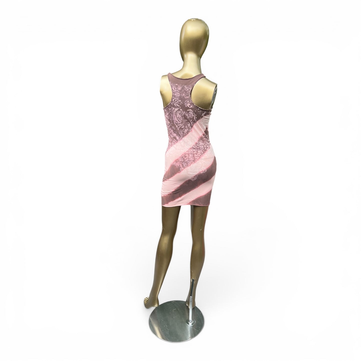 Allsaints Spitalfields Vintage Y2K Sleeveless Bodycon Mini Slip Dress, Size S