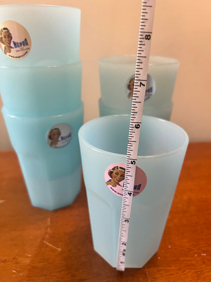 Mepra of Italy—6 Tall Tumblers Set, Lt Blue