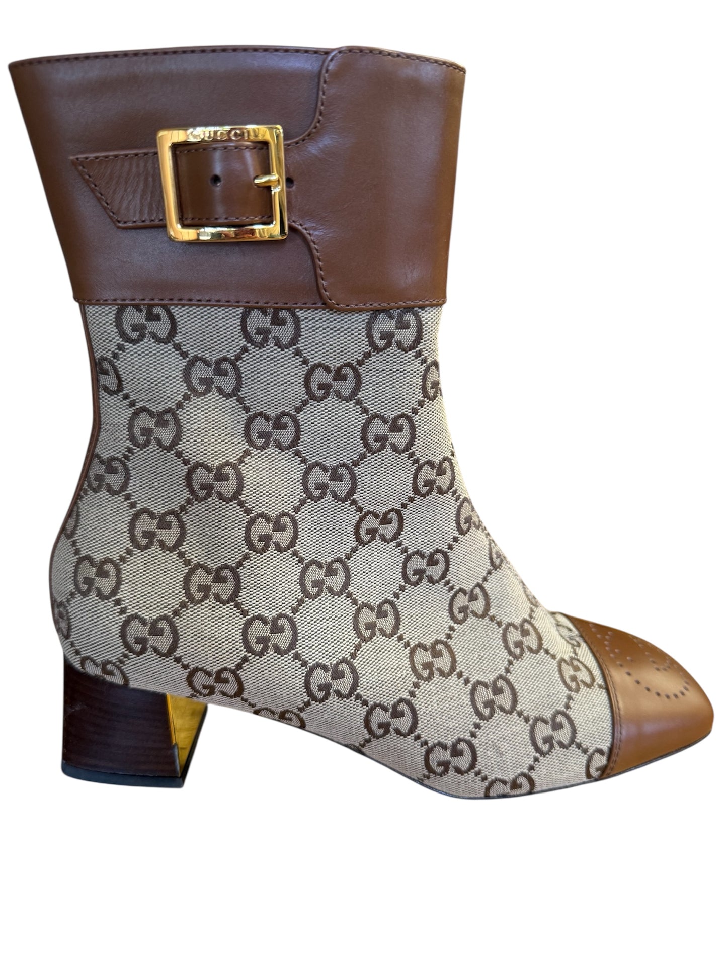 Gucci Women’s Ellis Logo Boots size 37.5