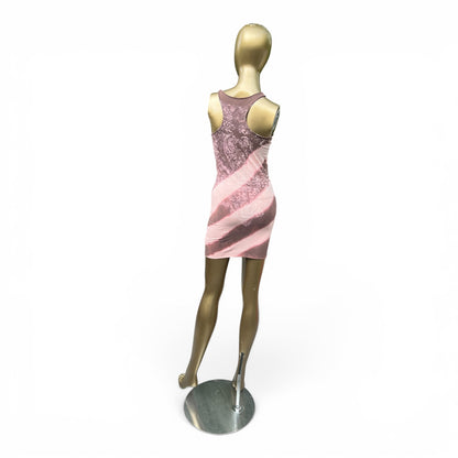 Allsaints Spitalfields Vintage Y2K Sleeveless Bodycon Mini Slip Dress, Size S