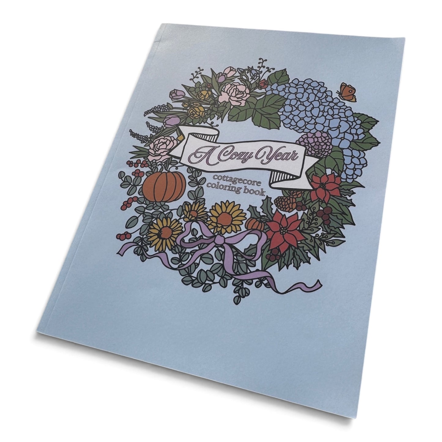 A Cozy Year Coloring Book by Rebecca Bailey