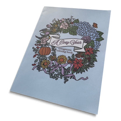 A Cozy Year Coloring Book by Rebecca Bailey