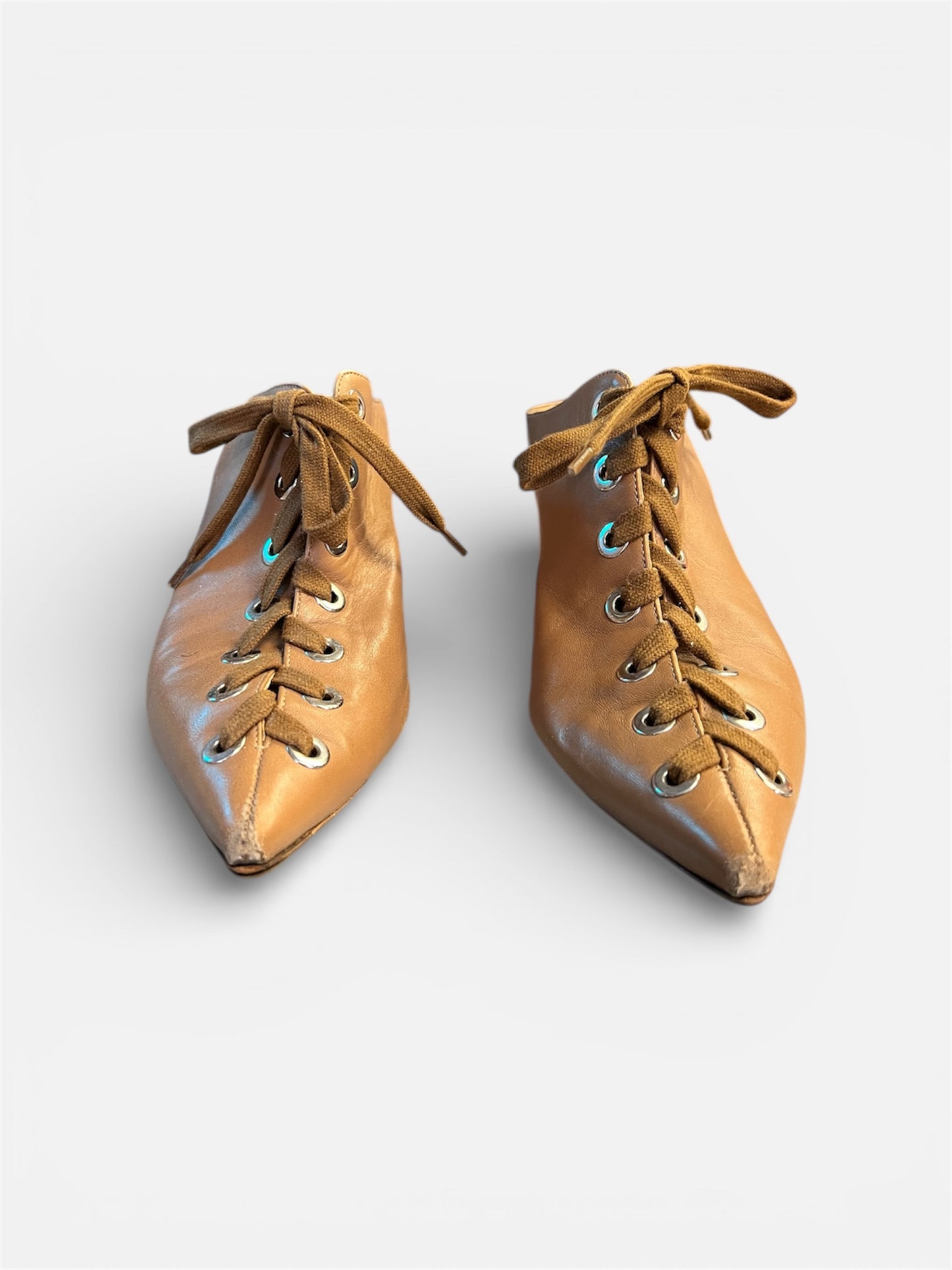 Derek Lam Lace-Up Mules, size 8.5