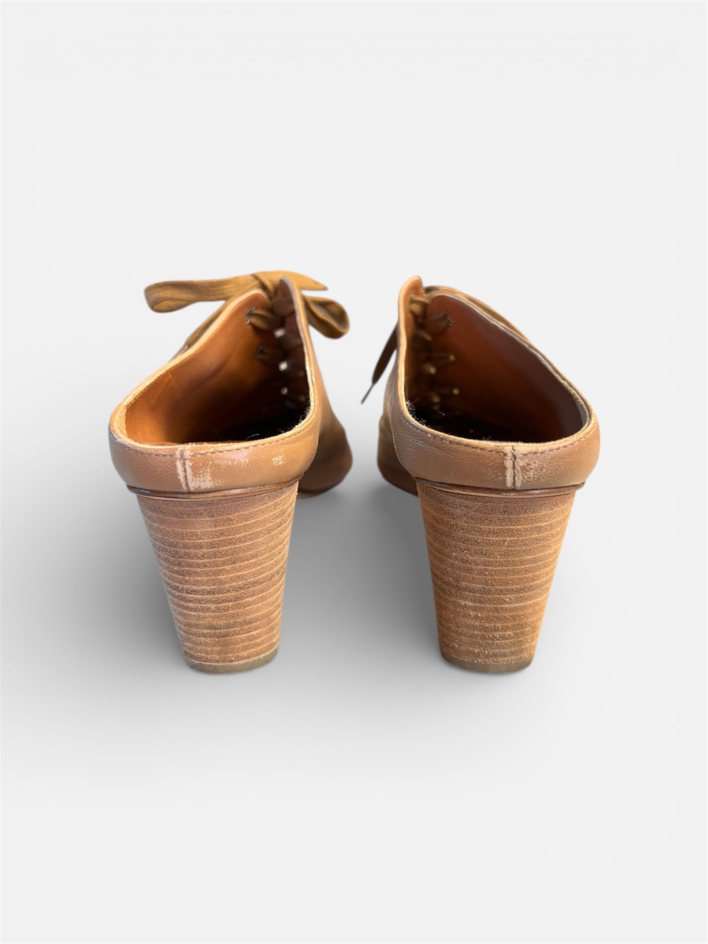 Derek Lam Lace-Up Mules, size 8.5