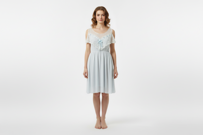 Vintage 60s/70s Blue Nightgown