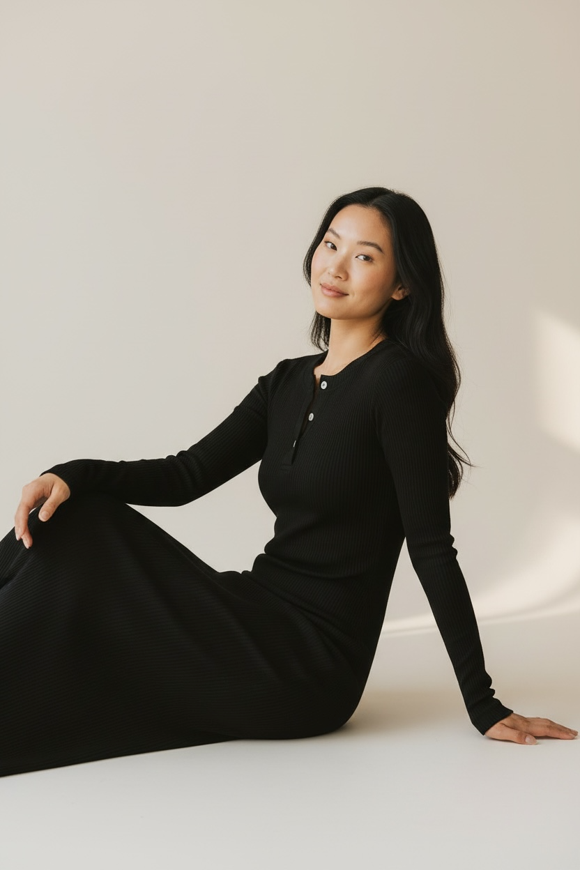 Dries Van Noten Black Dress, size m