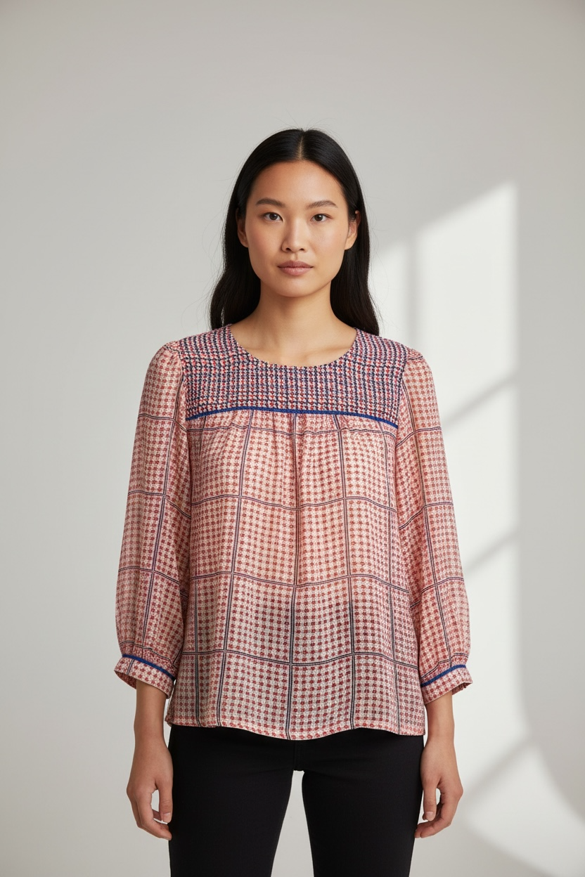 Madewell Long Sleeve Top, size m