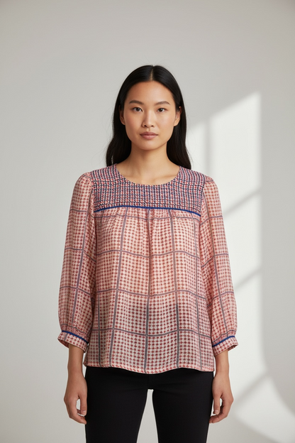 Madewell Long Sleeve Top, size m