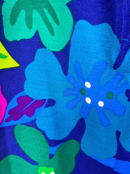 Vintage 60s Liberty House by Sydney Hawaiian Shift Dress, Size S