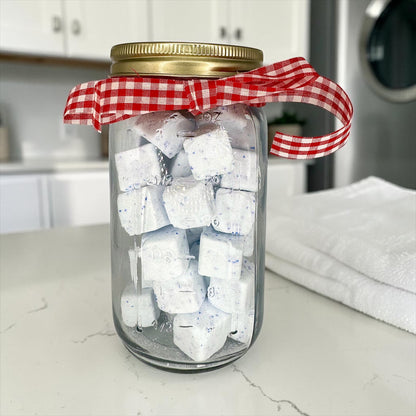 Dishwasher Cubes | Plastic-Free & No Waste Detergent Pods | Refillable