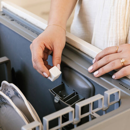 Dishwasher Cubes | Plastic-Free & No Waste Detergent Pods | Refillable