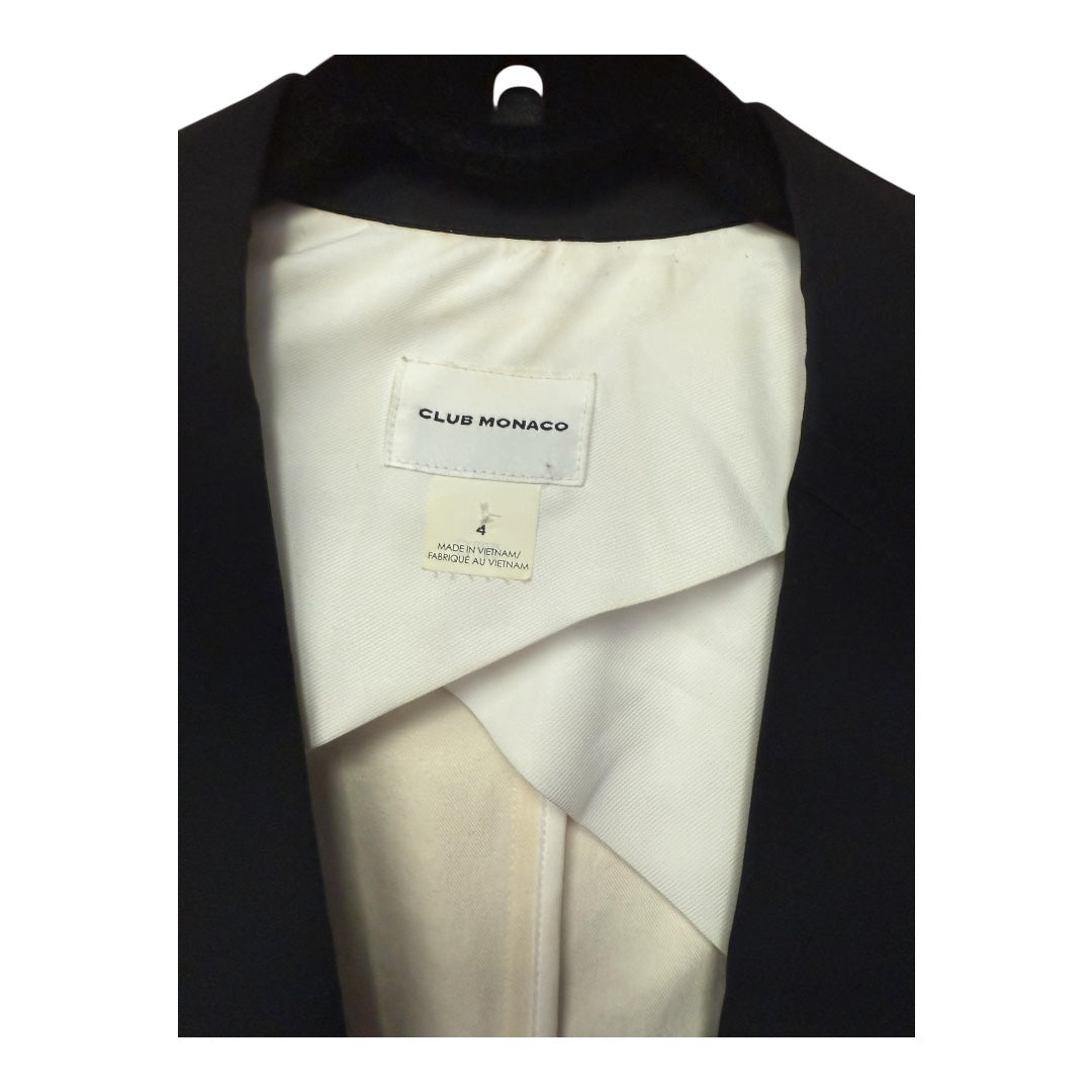 Club Monaco White/Black Tuxedo Style Jacket size 4