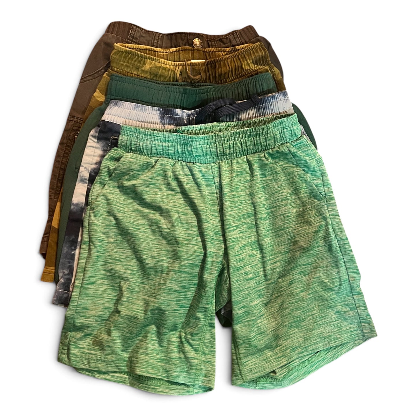 Bundle- 5 Pairs Boys Shorts, Cat & Jack, All in Motion, Sonoma, Size 6/7