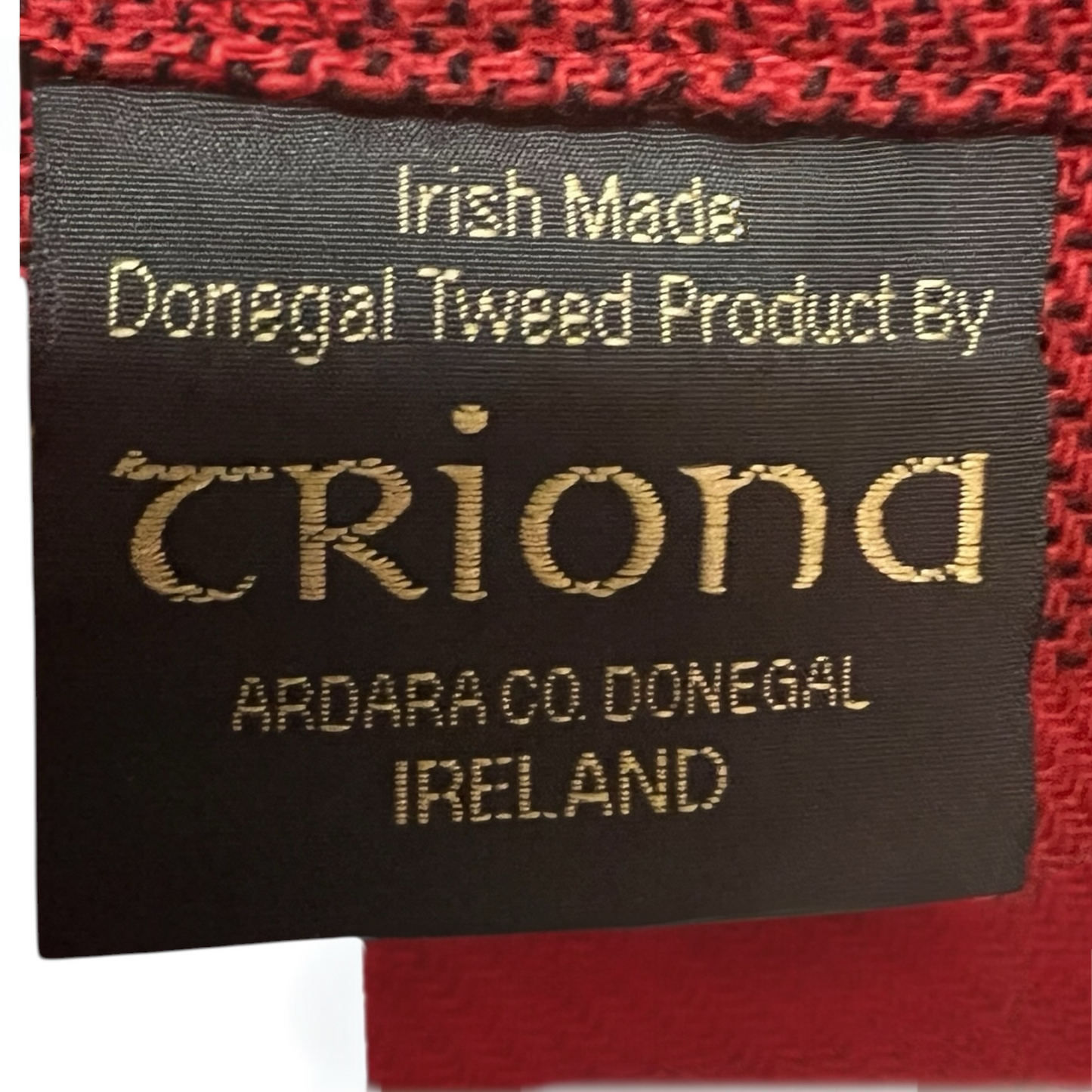 Irish Made Wool Jacket/Cardigan, Triona Donegal Tweed, One Size