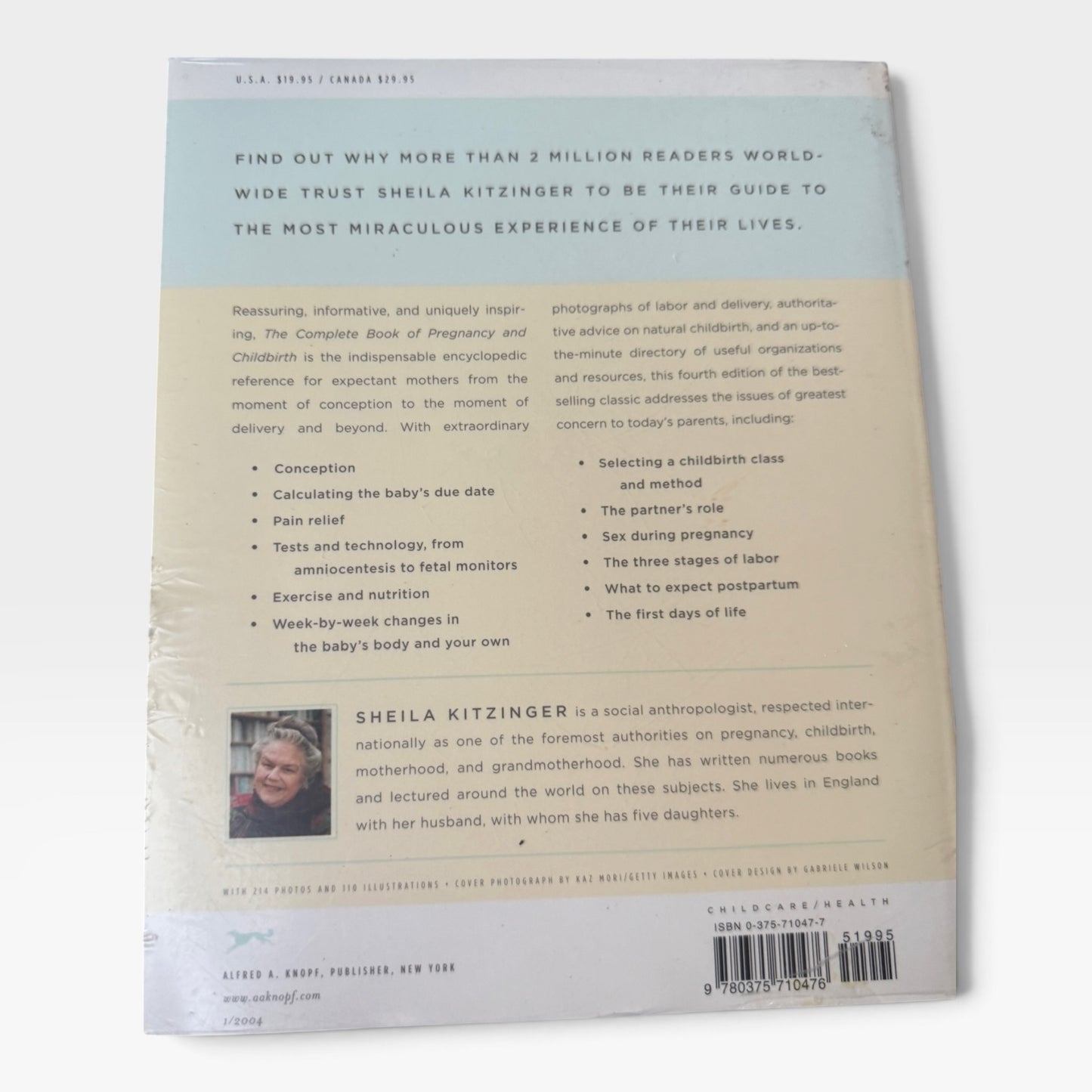 The Complete Book of Pregnancy and Childbirth by Sheila Kitzinger, Pre-Owned