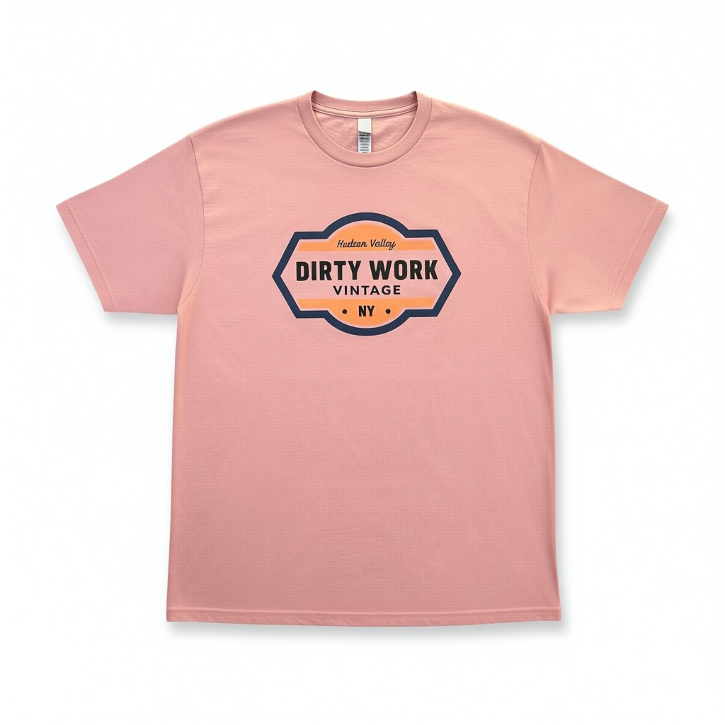 Dirty Work Vintage T-Shirt (Pink)