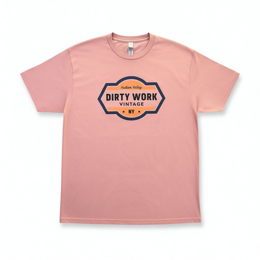 Dirty Work Vintage T-Shirt (Pink)