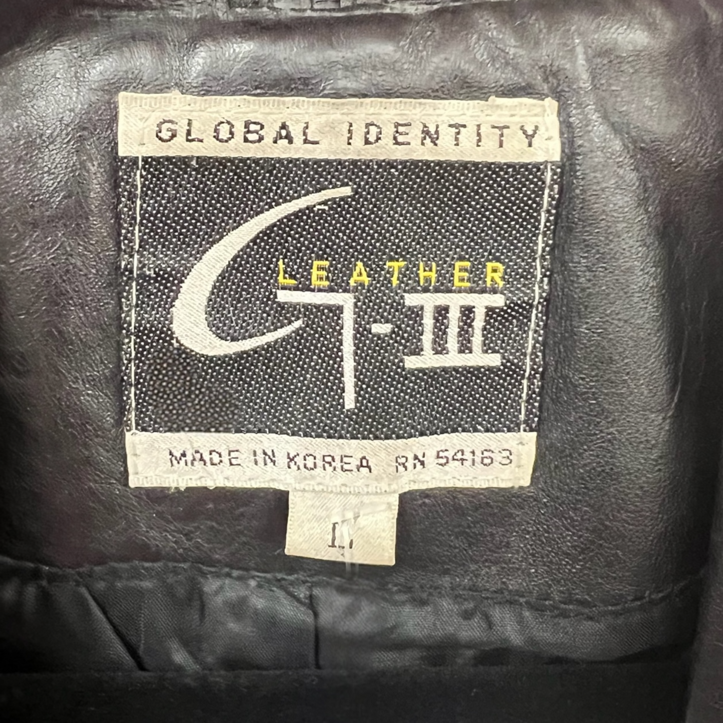 Vintage 90’s Menswear Black Leather Trench Coat, Size Large