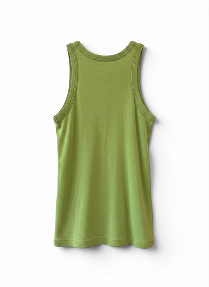 Petit Bateau Tank, Lime Green, Size xs