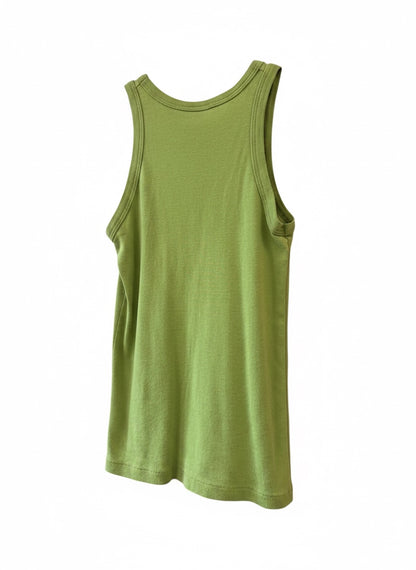 Petit Bateau Tank, Lime Green, Size xs