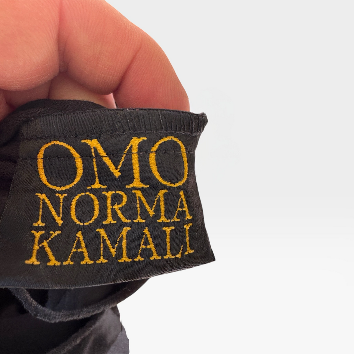 Rare Vintage 80s OMO Norma Kamali Sleeveless Cowl Neck LBD Mini Dress, Size SP