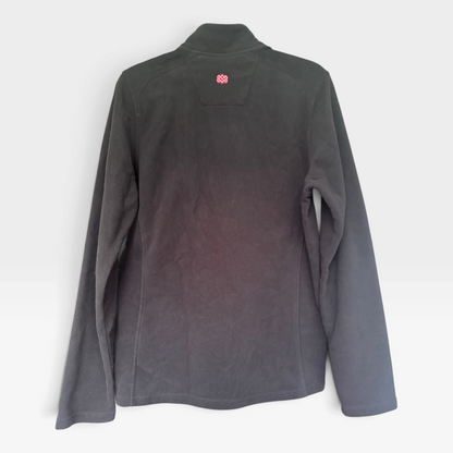 Sherpa Adventure Gear Men’s Black Fleece Sweatshirt Jacket, Size Medium