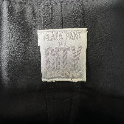 Plaza Pant By CITY DKNY Pants, Black Dress Trousers, Size XL
