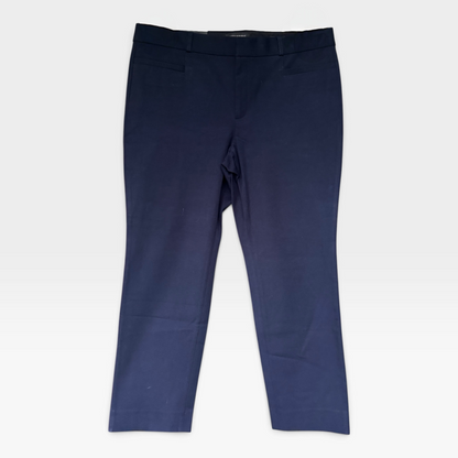 NWT Banana Republic Navy Blue Sloan Pants, Dress Trousers, Size 14