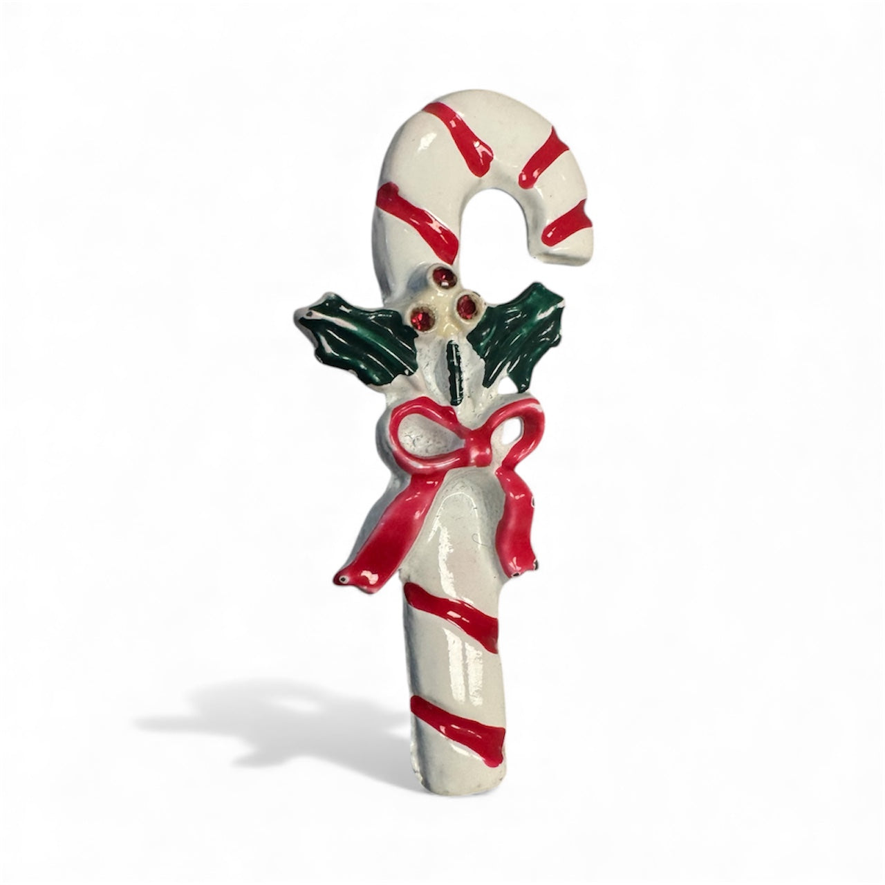 Vintage Candy Cane Brooch for Christmas