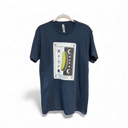 Pickle Tarot Card T-shirt – Whimsical Comfort With a Mystical Twist
