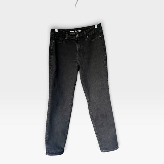 Old Navy OG Straight Jeans, Black, Size 10p