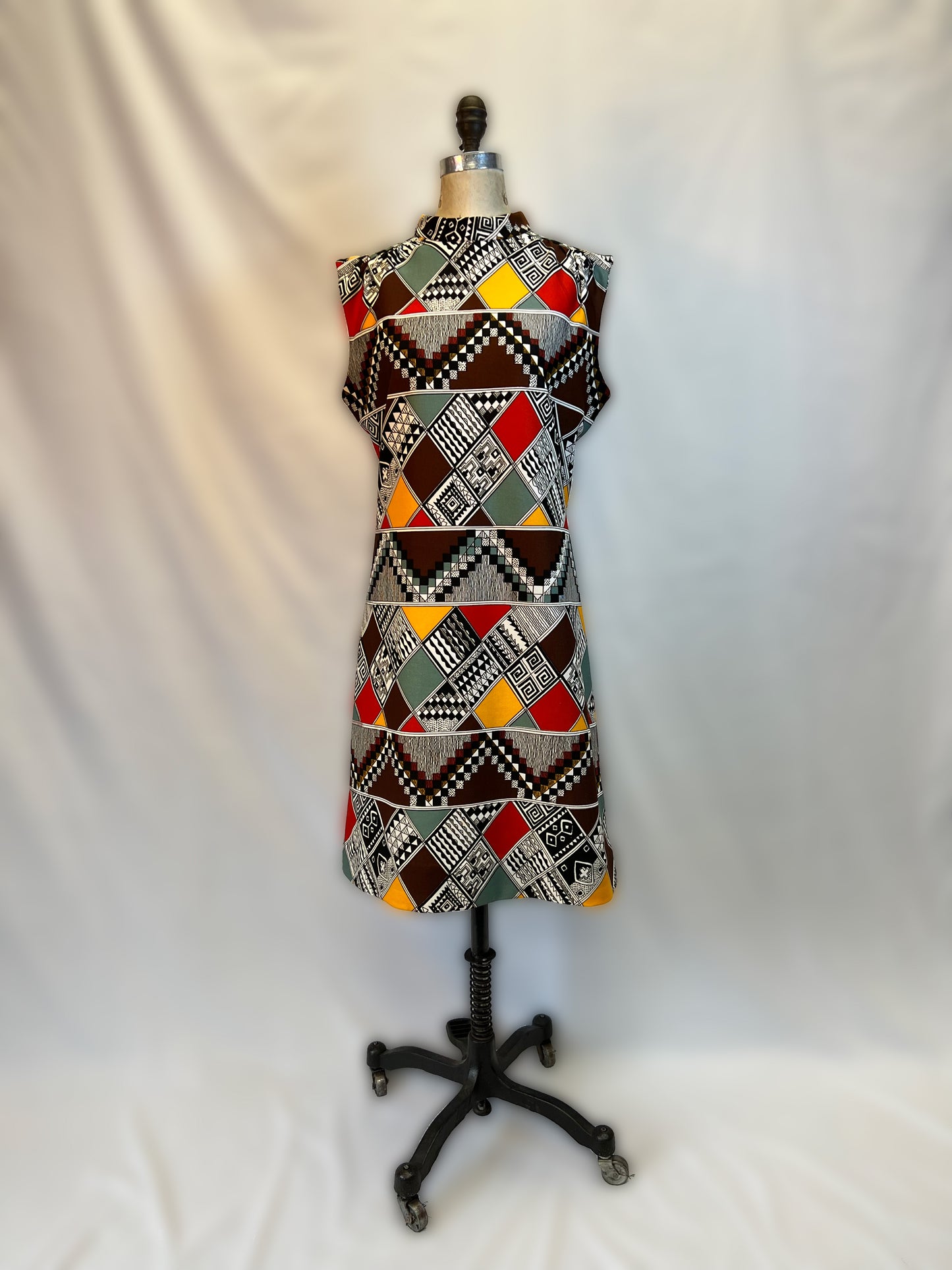 70's Geometric Dress