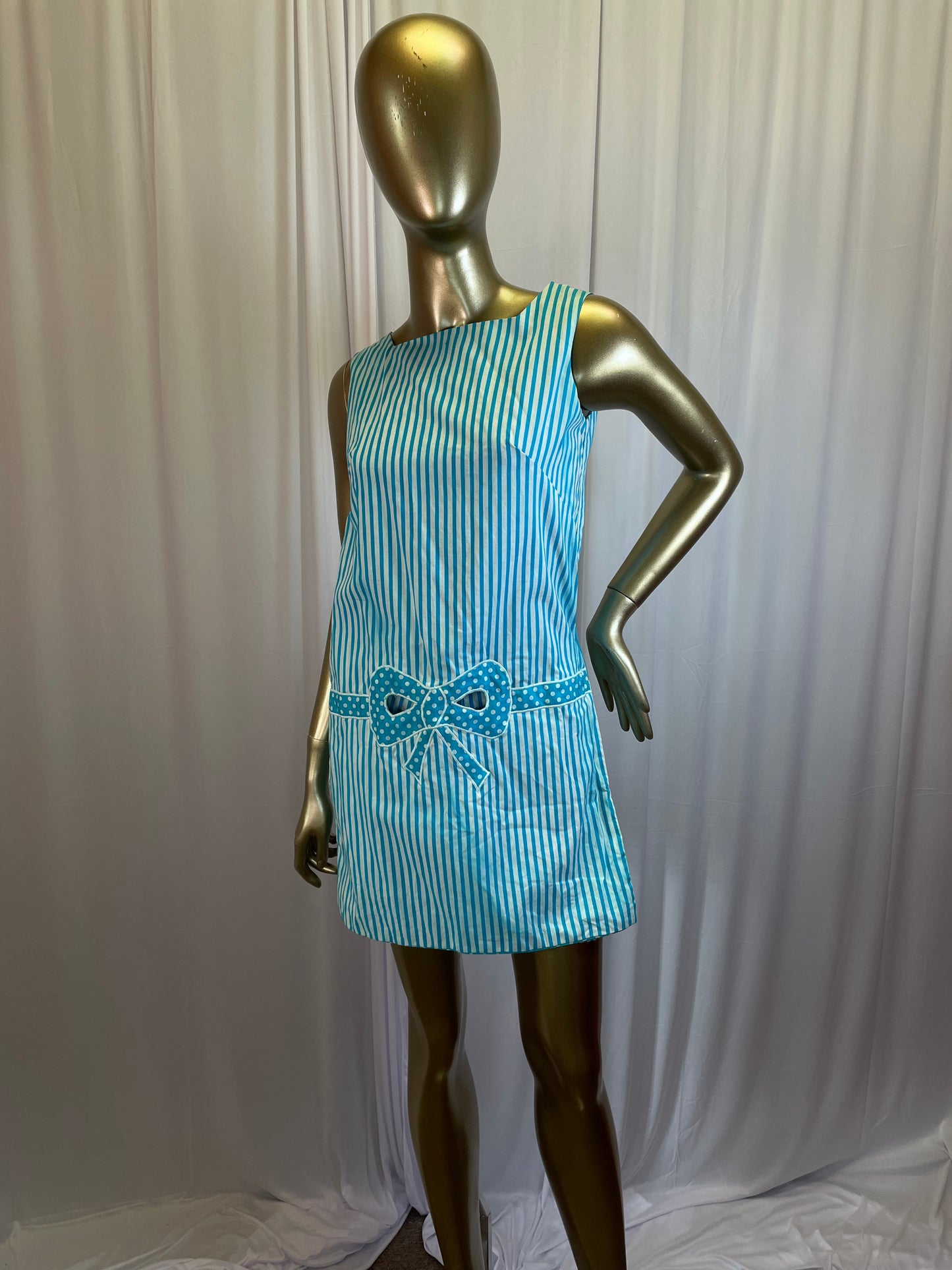 Vintage 60’s 2-Piece Reversible Tunic Top + Shorts Set