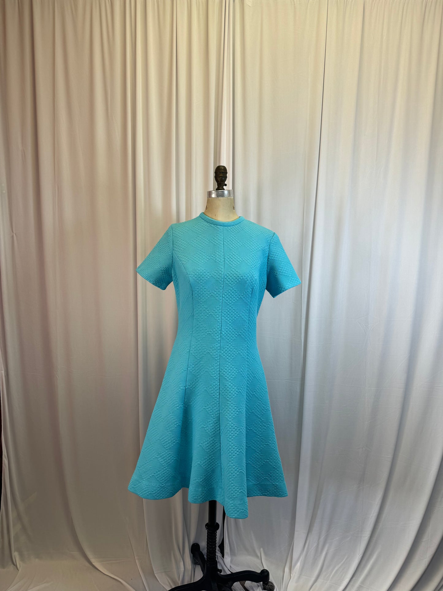 Vintage Aqua Dress