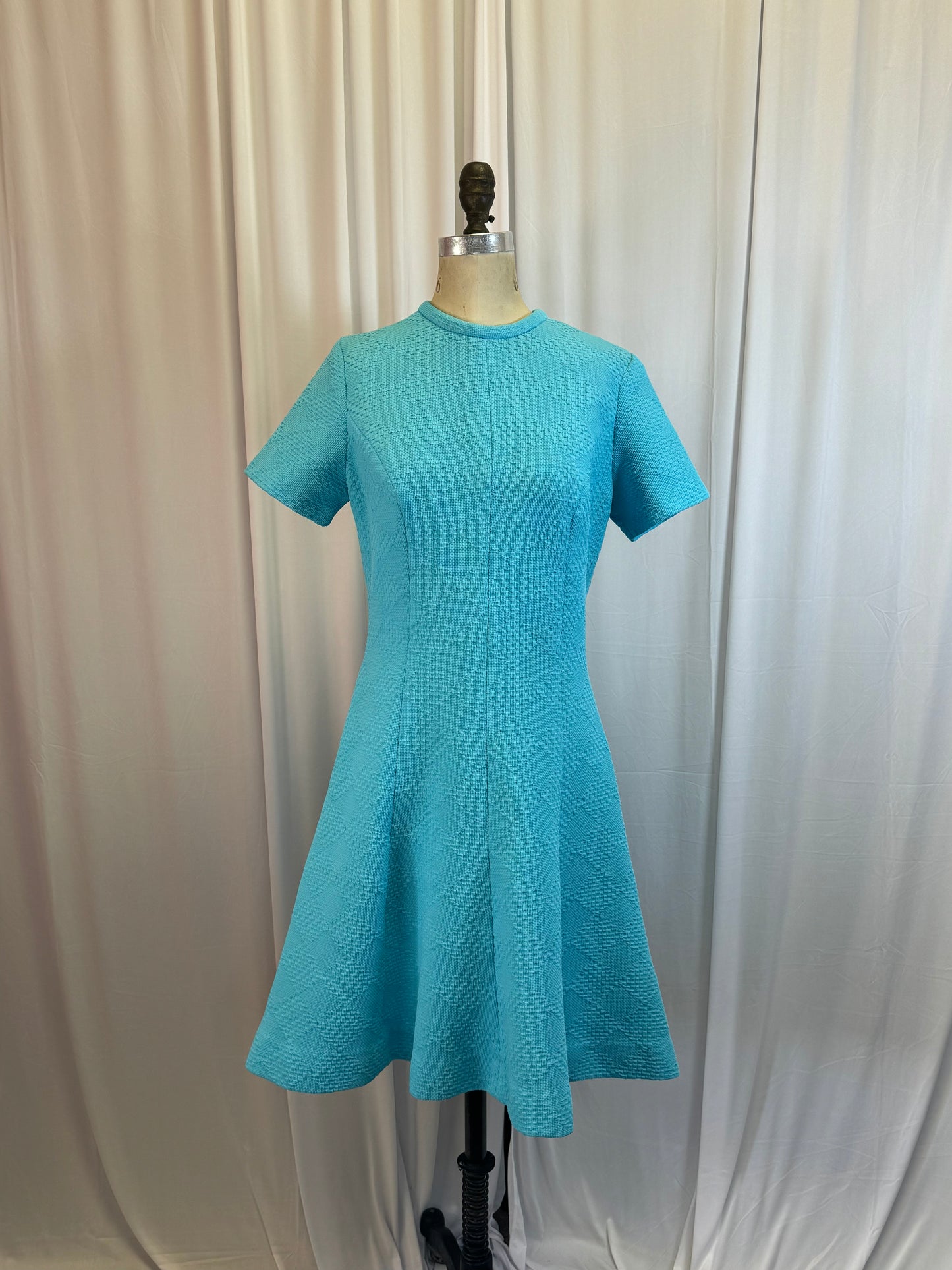 Vintage Aqua Dress