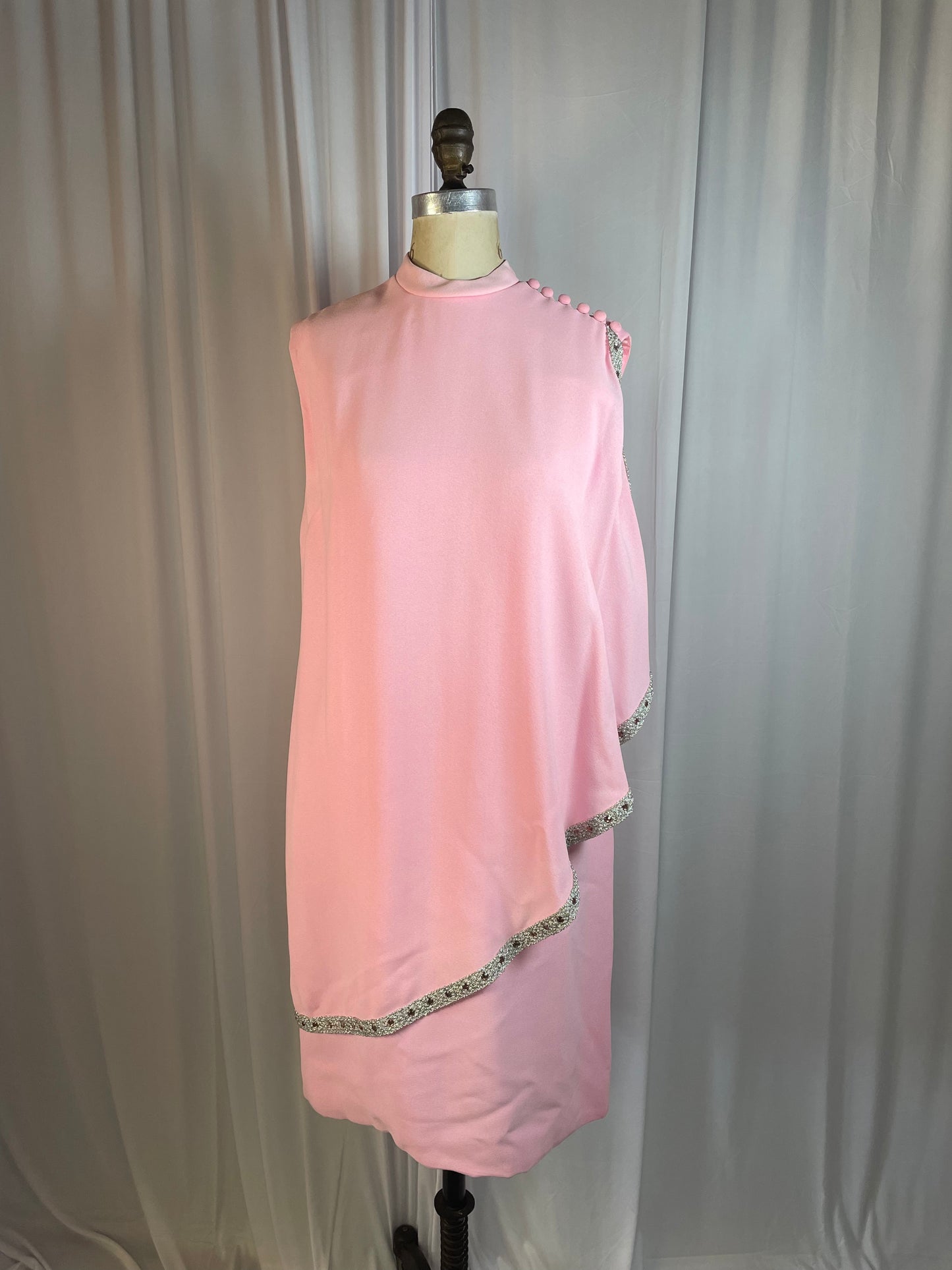 Pink 60's Vintage Dress