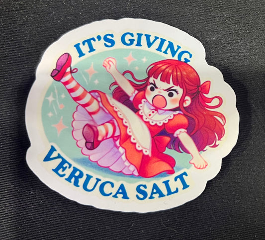 It's Giving Veruca Salt Sticker