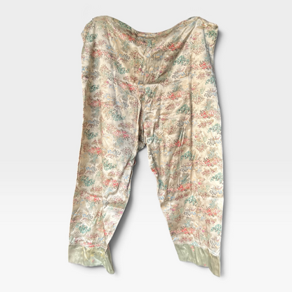 Vintage Y2K Roody Kazoody Satin Lounge Capri Pants, China Doll, One Size