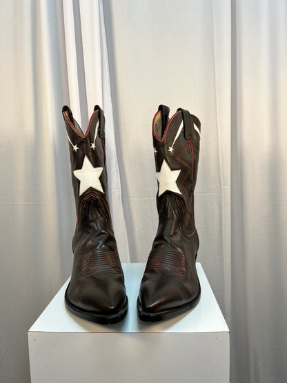 Vintage Larry Mahan Western Boots